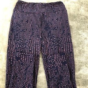 Lularoe purple print leggings